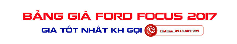 Báo Giá Ford Focus 2017